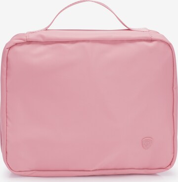 Heys Kulturtasche in Pink: Vorderseite