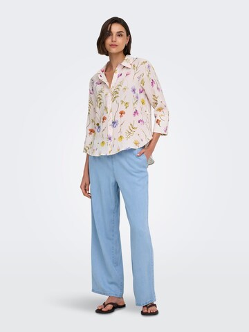 Jaqueline de Yong Baggy Trousers 'Mira' in Blue