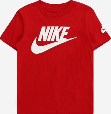 Nike Sportswear T-Shirt 'FUTURA EVERGREEN' in Rot: predná strana