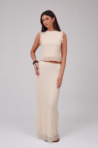 Jupe South Beach en beige