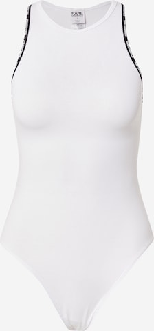 Karl Lagerfeld Paitabody värissä valkoinen: etupuoli