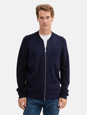TOM TAILOR Strickjacke in Blau: Vorderseite