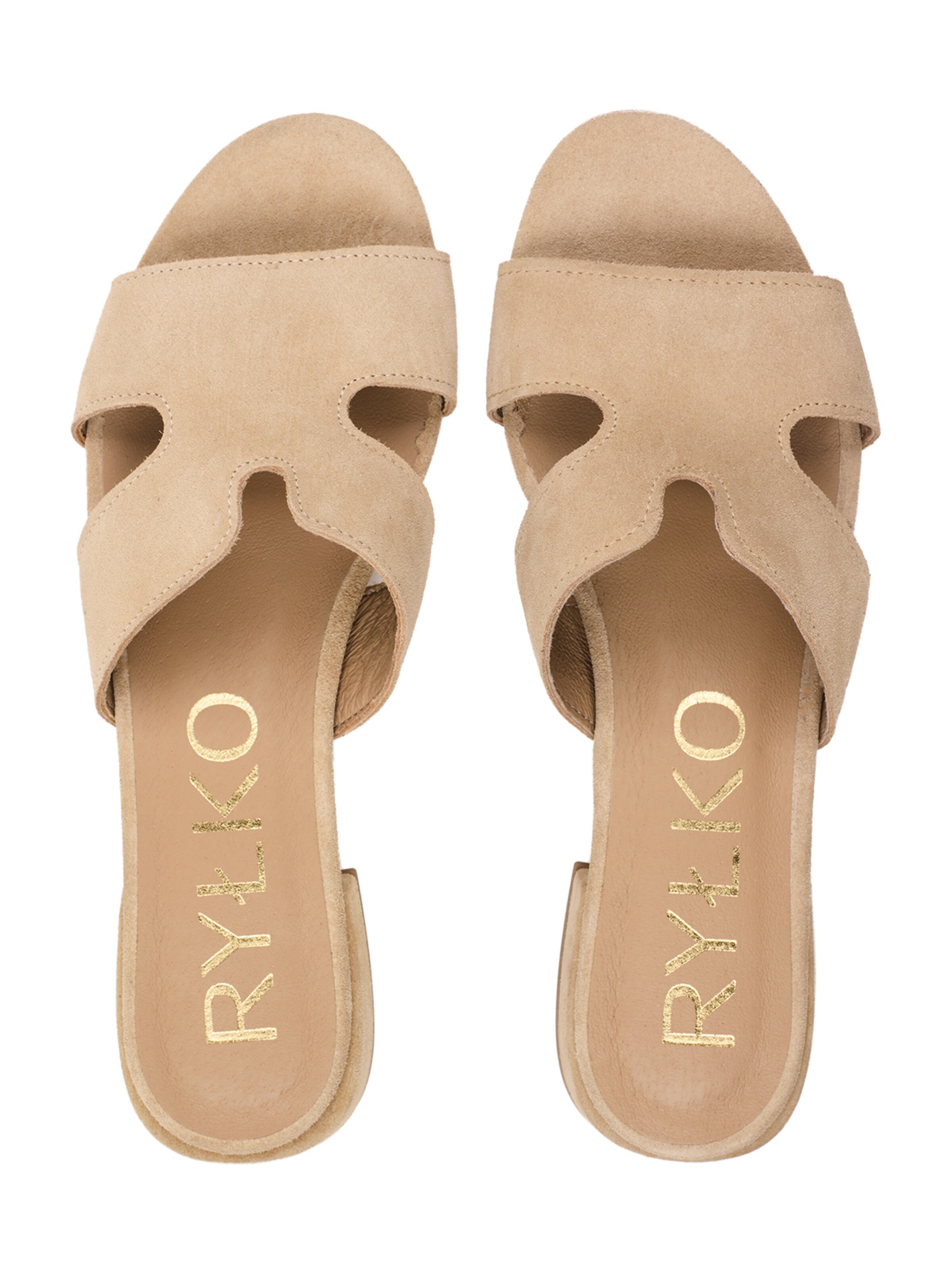 Saboți de la RYLKO pe bej