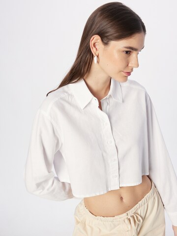 Camicia da donna di QS in bianco