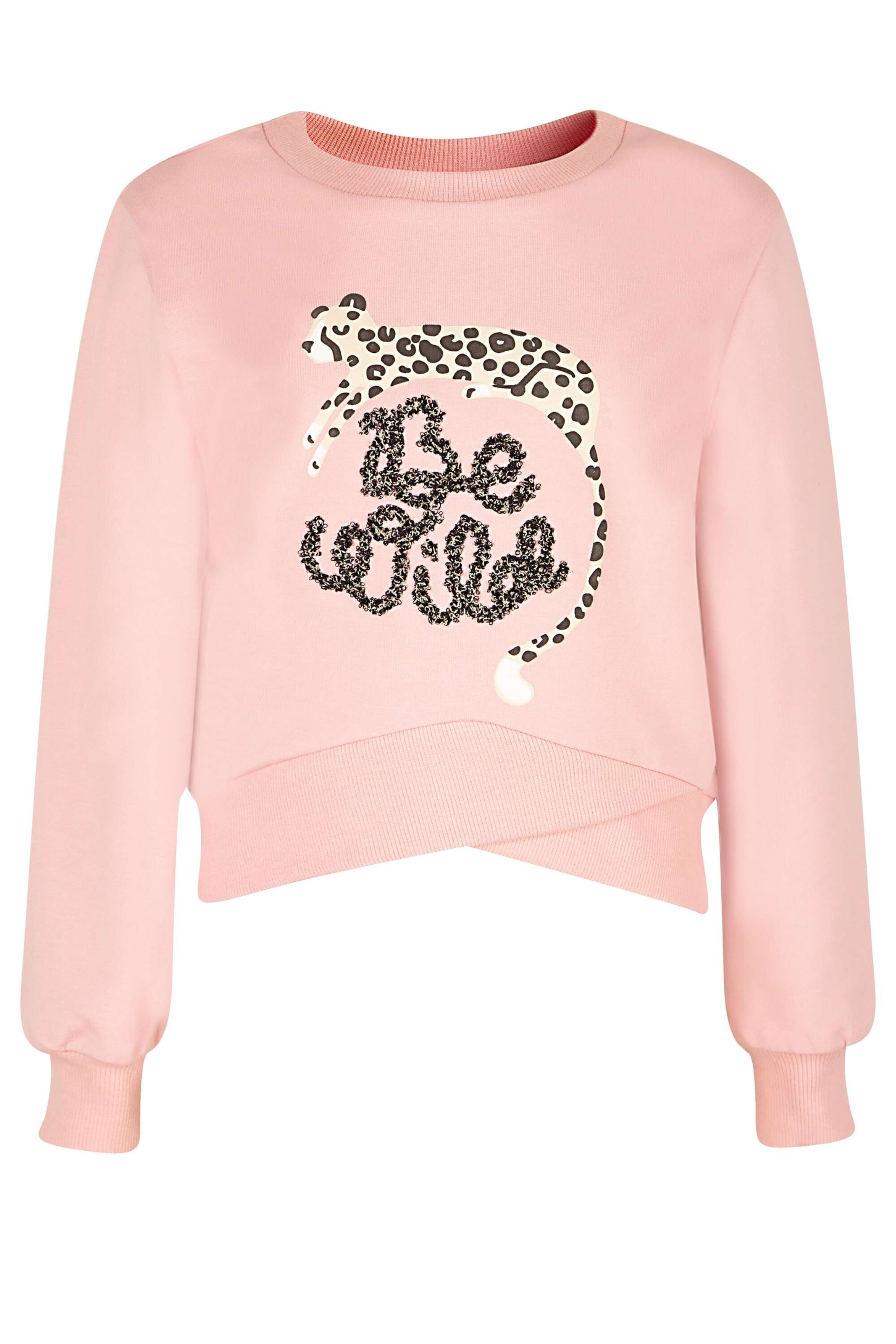 Pullover di happy girls in rosa: frontale