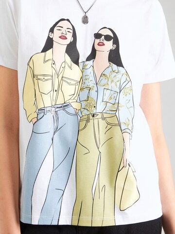 s.Oliver Тениска в бяло