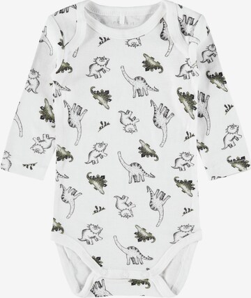 NAME IT Romper/Bodysuit 'Dino' in Green