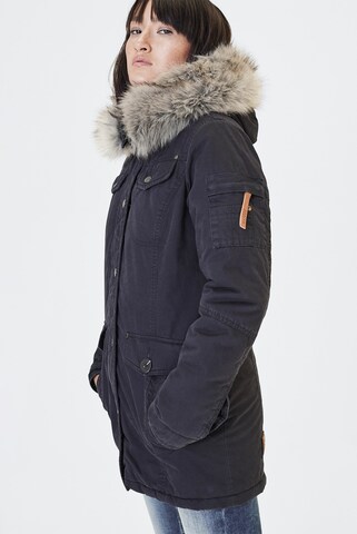 Harlem Soul Between-Seasons Parka in Grey