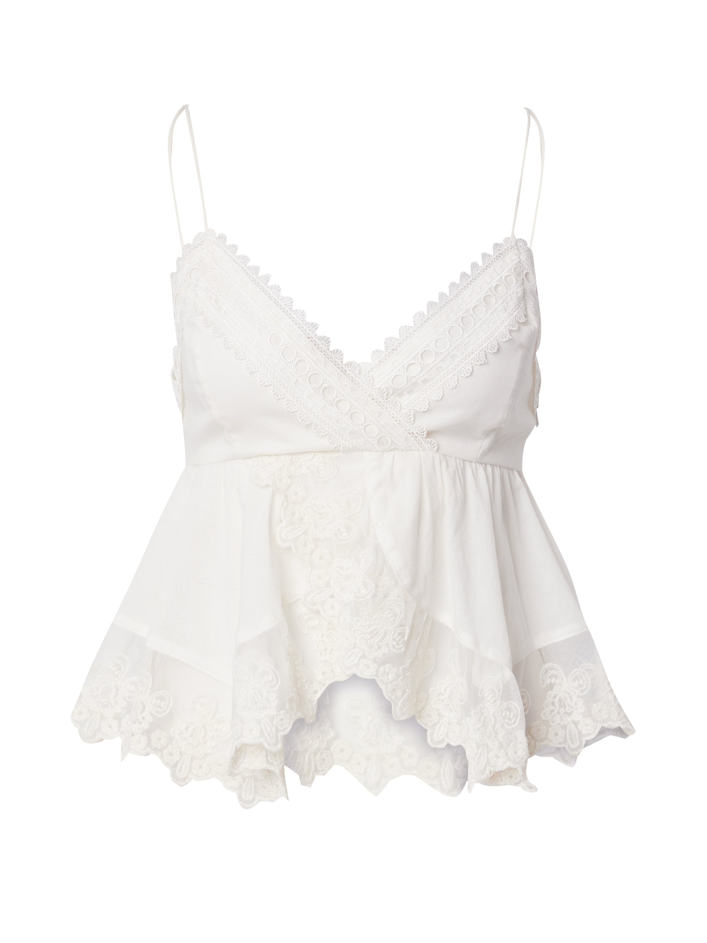 Abercrombie & Fitch Blouse in Beige: voorkant