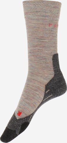 FALKE Athletic Socks 'TK2' in Beige: front