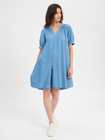 Marie Lund Kleid 'Maria' in Blau: Vorderseite