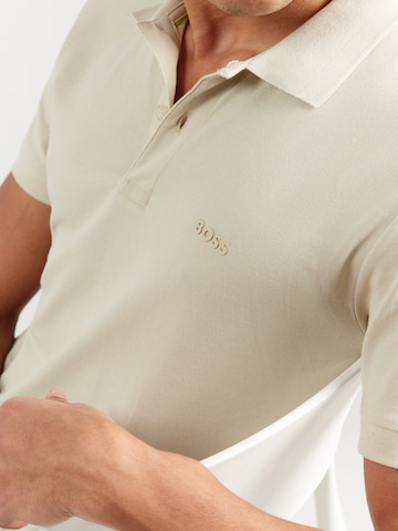 BOSS Тениска 'Pio 1' в бежово