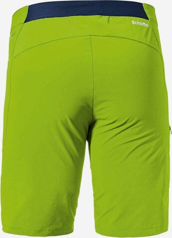Schöffel Regular Outdoor Pants 'Hestad' in Green