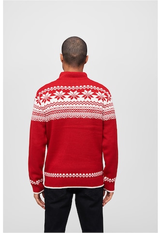 Pull-over Brandit en rouge