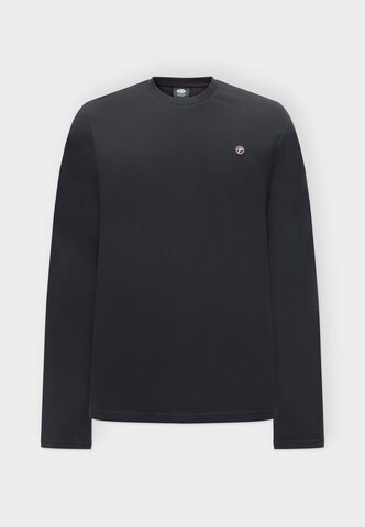 Tricou de la Petrol Industries pe negru: față