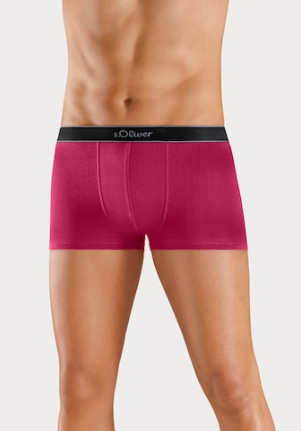 s.Oliver Boxer shorts in Purple: front