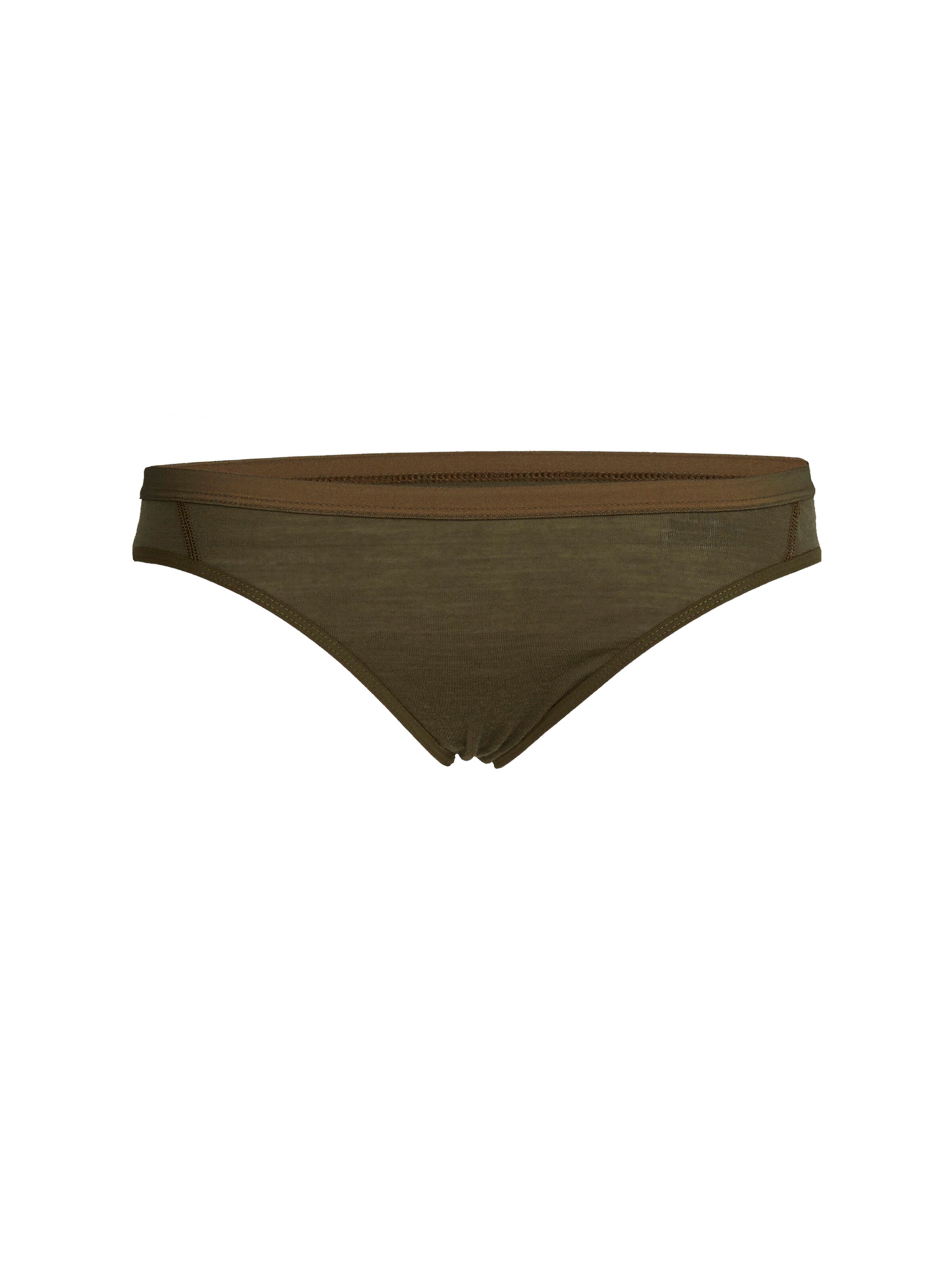 ICEBREAKER Panty 'Siren' in Green: front