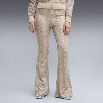 PUMA Flared Hose in Beige: Vorderseite