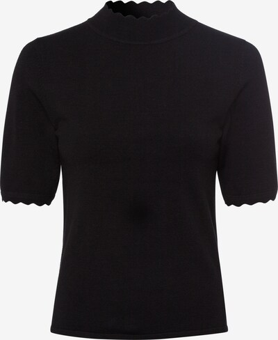 zero Strickshirt in schwarz, Produktansicht