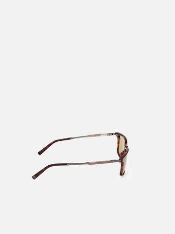 TIMBERLAND - Gafas de sol 'Timberland TB00071 Shiny dark red 57/14/140 MAN Sunglasses' en marrón