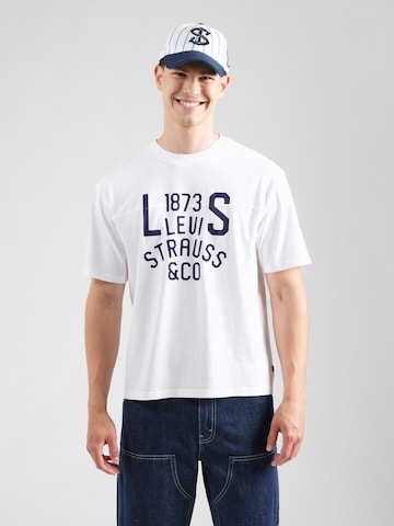 LEVI'S ® Póló 'LOCKWOOD' - fehér: elől