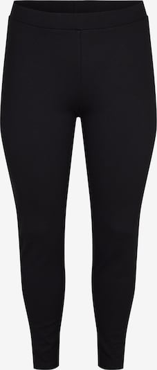 Zizzi Leggings 'Winola' in de kleur Zwart, Productweergave