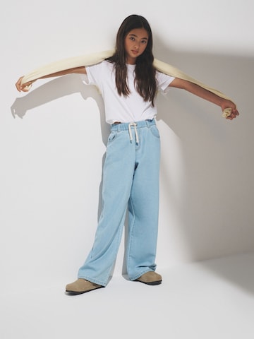 The Set Wide leg Jeans in Blue