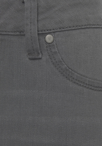 LASCANA - Skinny Calças de ganga em cinzento