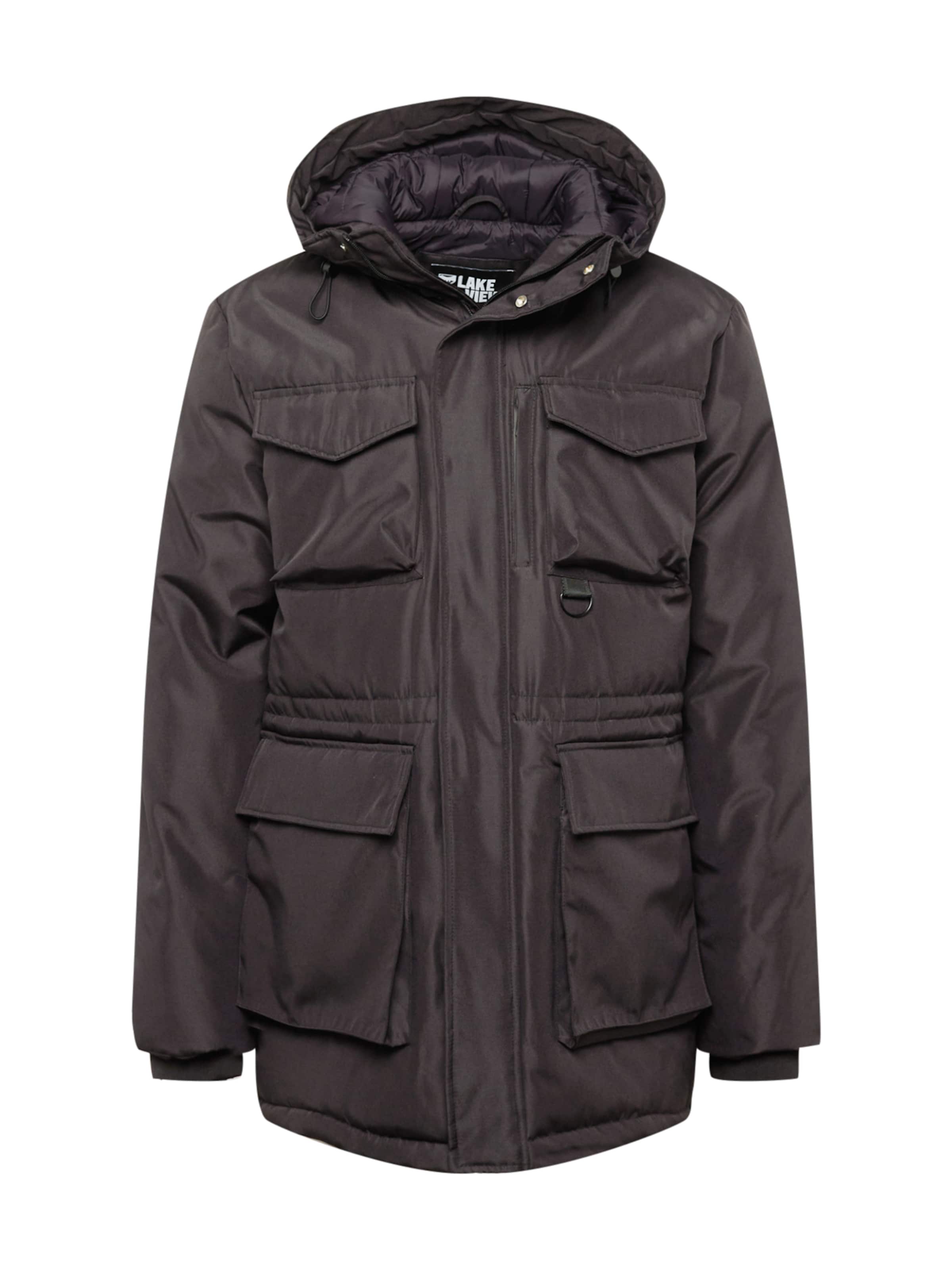 Lake View Välikausitakki 'Lorenz' värissä musta: etupuoli