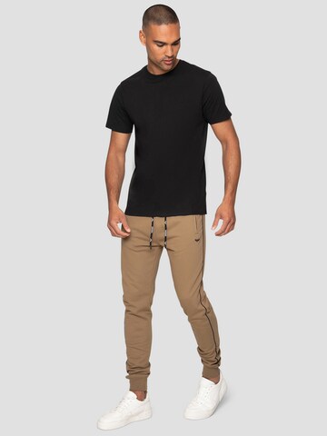 Threadbare Tapered Trousers 'Morris' in Beige