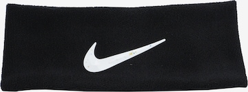 NIKE Athletic Headband in Black: front