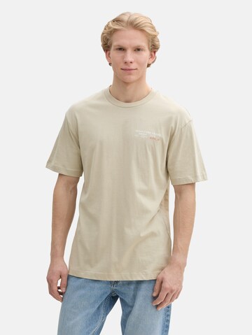 TOM TAILOR DENIM Shirt in Beige