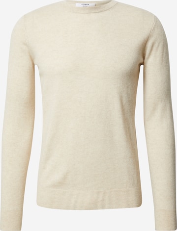 ABOUT YOU x Kevin Trapp Pullover  'Jannes' in Beige: predná strana