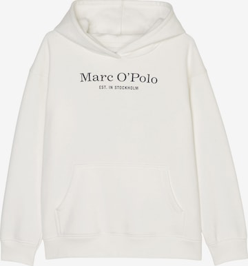 Sweat Marc O'Polo en blanc : devant