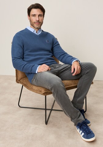 Man's World Pullover in Blau
