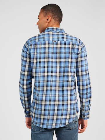 Superdry - Comfort Fit Camisa em azul