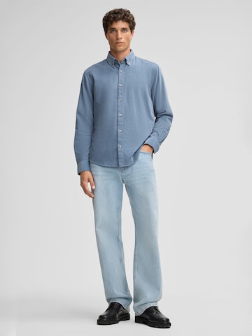 Coupe regular Chemise 'Corey' STRELLSON en bleu