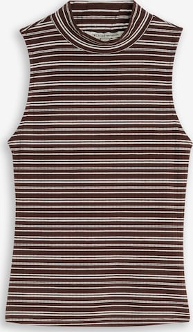 TOM TAILOR DENIM Top in Braun: Vorderseite