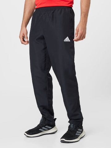 ADIDAS SPORTSWEAR Regular Workout Pants 'Entrada 22' in Black: front