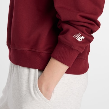 new balance - Sudadera 'Athletics Legacy' en rojo