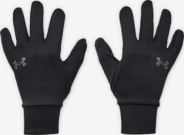 UNDER ARMOUR Sports gloves in Black: front