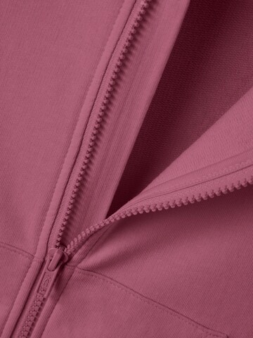 NAME IT Zip-Up Hoodie in Purple