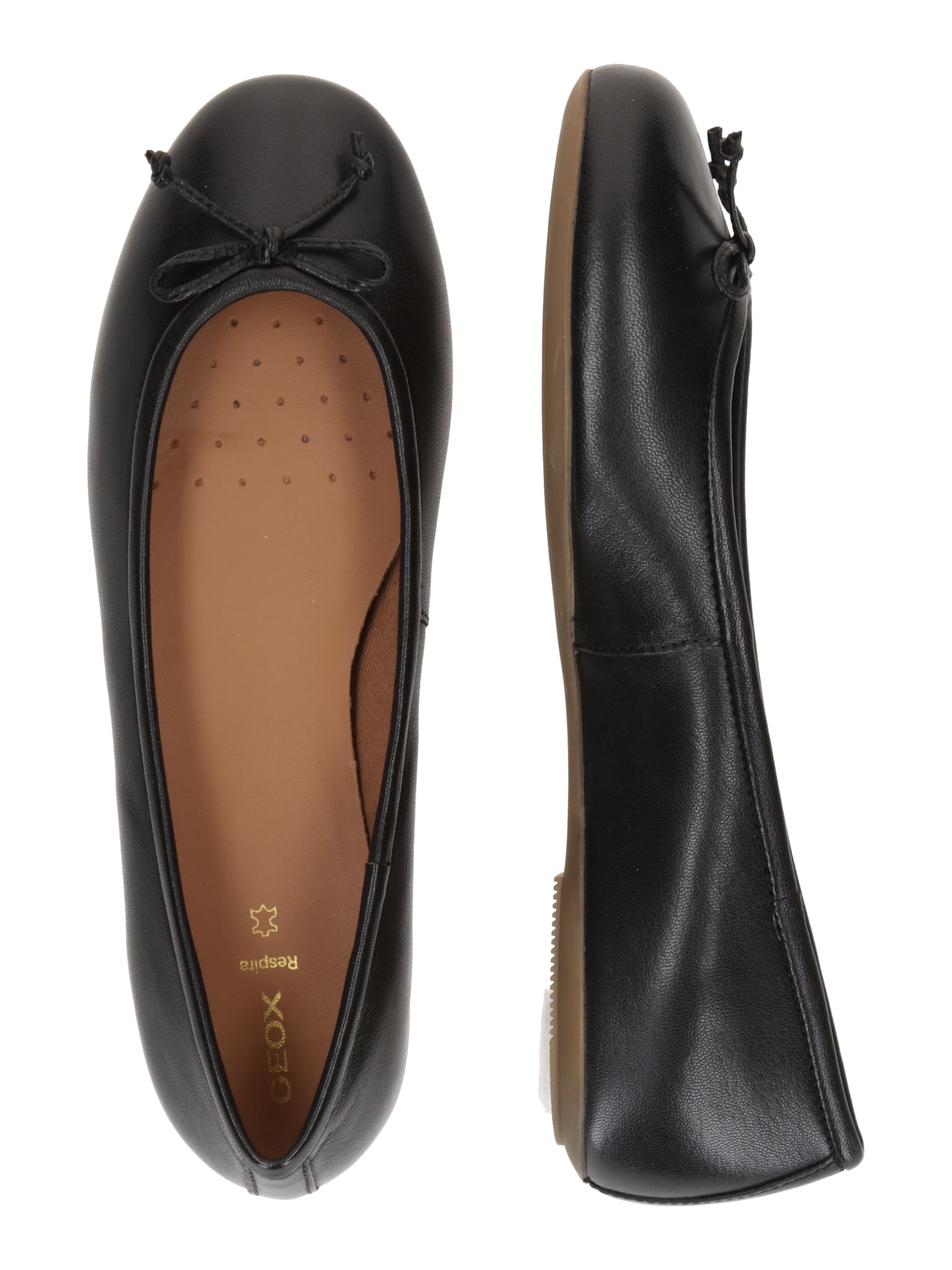 GEOX Ballerina 'PALMARIA' in Schwarz