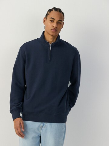 Next Sweatshirt in Blue: front