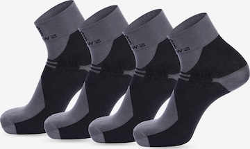 SWORTS Athletic Socks 'ACTIVE' in Grey: front