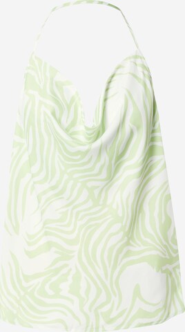 WEEKDAY Top in Groen: voorkant