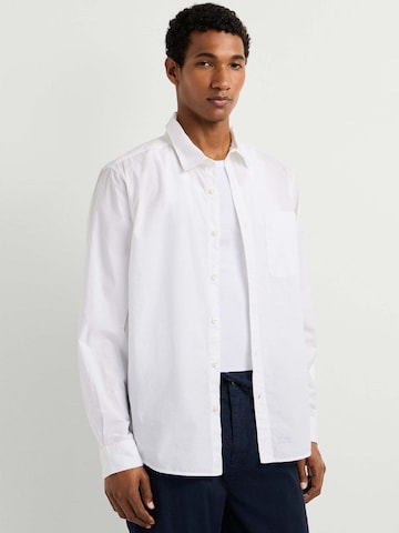 Coupe regular Chemise 'Robert' Pepe Jeans en blanc