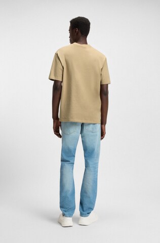 HUGO T-Shirt 'Dapolino' in Beige