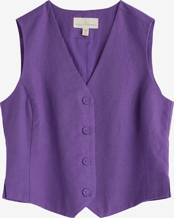 Seasalt Cornwall Liivi 'Erica' värissä lila: etupuoli