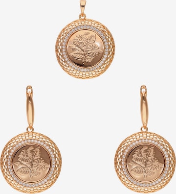 faina - Conjunto de joyería en oro: frente